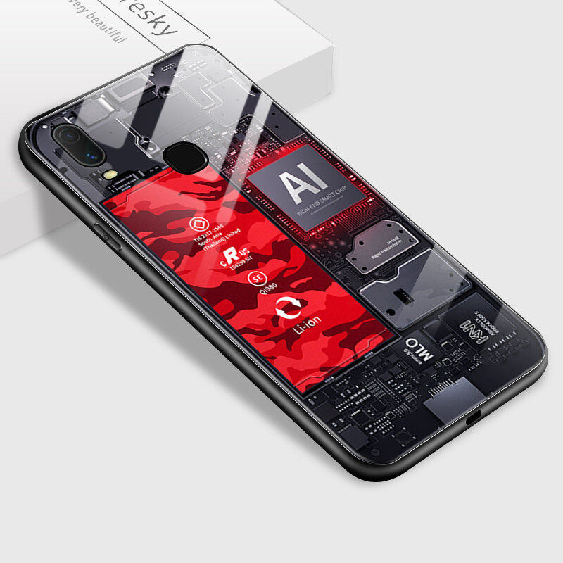 cellphone case For Realme GT Master Technology Circuit Board Explorer Exploration Theme Version Case Tempered Glass Back Cover Casing
