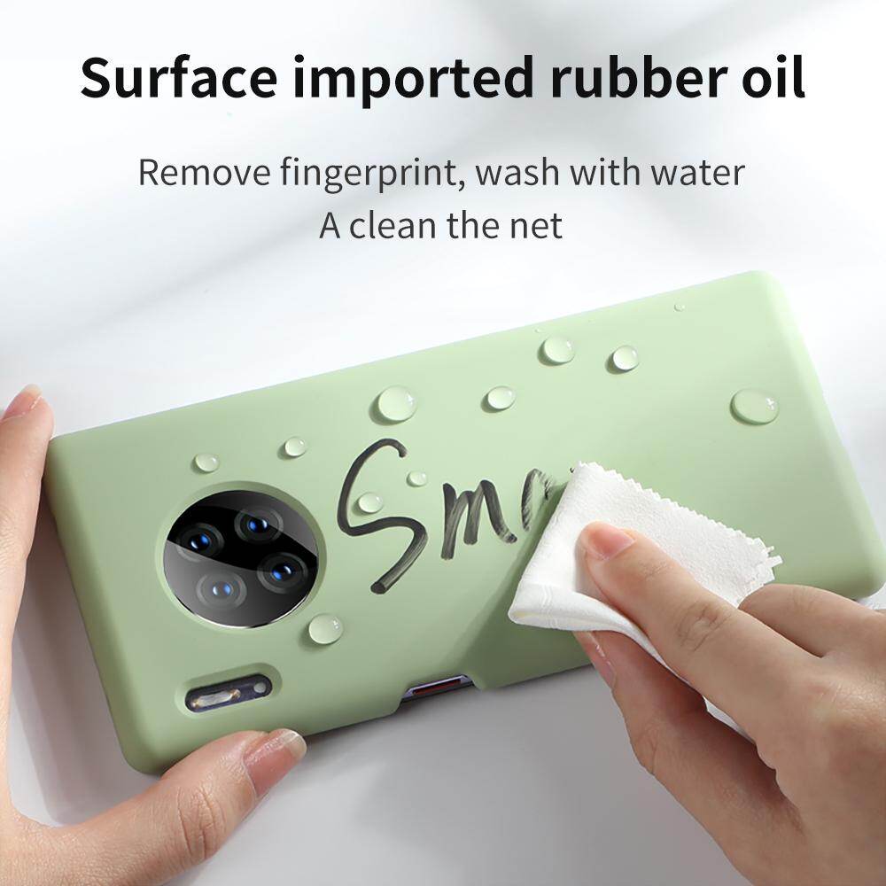 SmartDevil Liquid Silicone Silky LSR Phone Case, Flex Pure Cases Soft Smooth Cell Phone Back Cover For Huawei Mate 30/30 Pro