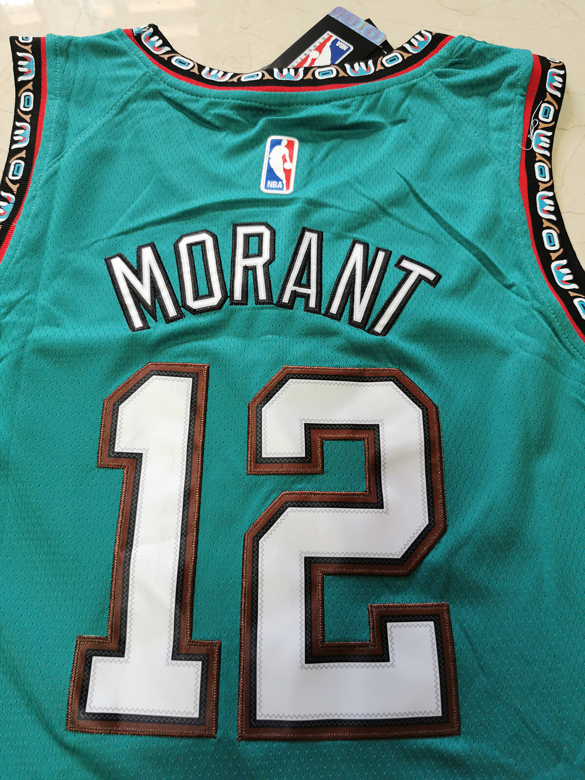 ja morant green jersey