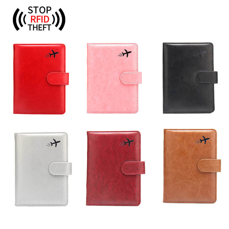 Giá Đỡ RFID Bọc Hộ Chiếu Hộ Chiếu Ngăn Đựng Vé