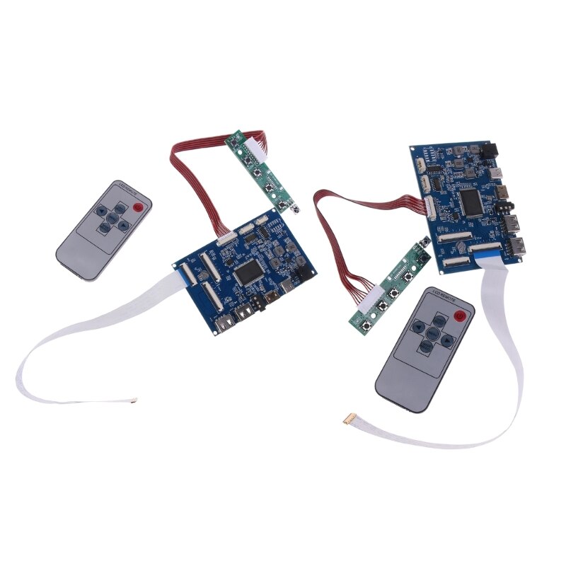 30Pin/40pin LVDS EDP Màn hình LCD Bảng điều khiển Bảng điều khiển LVDS máy tính xách tay màn hiển thị điều khiển hỗ trợ HDMI tương thích tín hiệu đầu vào  mạch điện các bộ phận 0.1