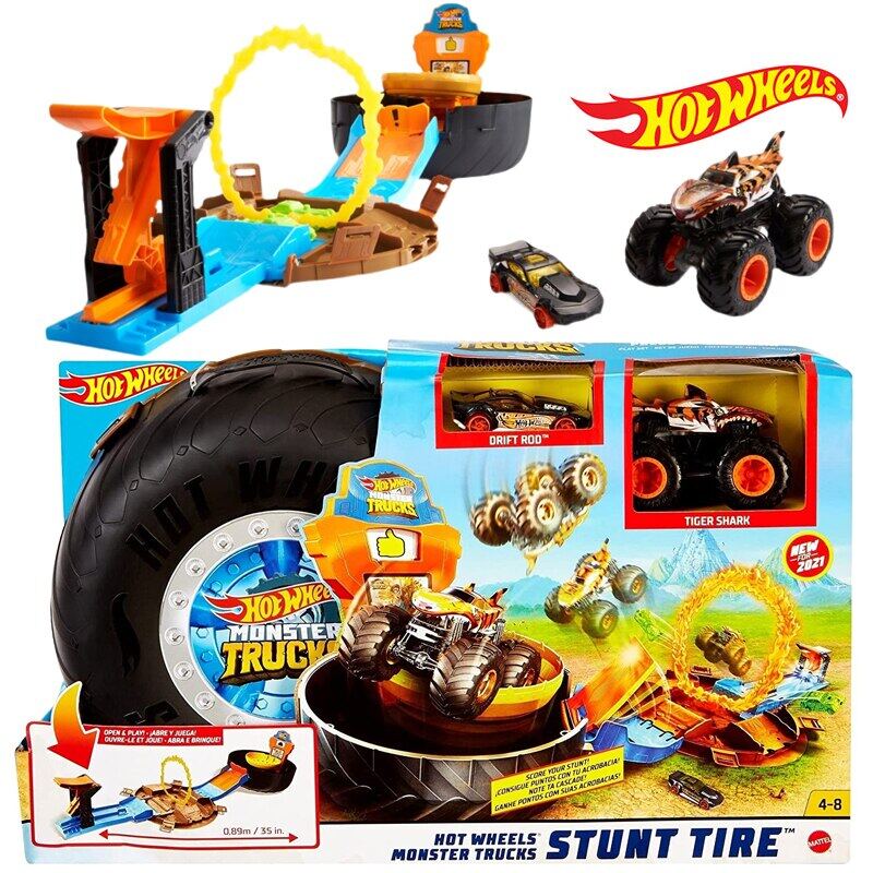 HOT WHEELS Monster Trucks Llanta de Acrobacias (2021) 