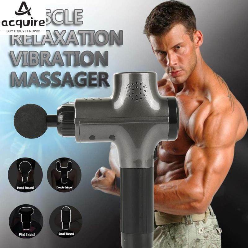 Bảng giá Tiếp Thu Sẵn Sàng Cổ 【Include 6 Đầu Massage & Charger】intelligent Ai Điều Khiển 5 Điện Tốc Độ Giãn Cơ Tay sâu Massage Cơ R Tập Thể Hình 【Cod】