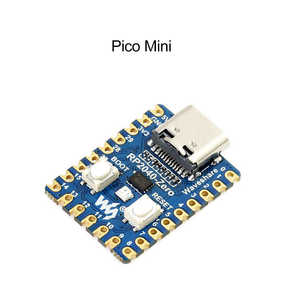 Raspberry Pi RP2040-Zero Microcontroller PICO Development Board without Pin Header