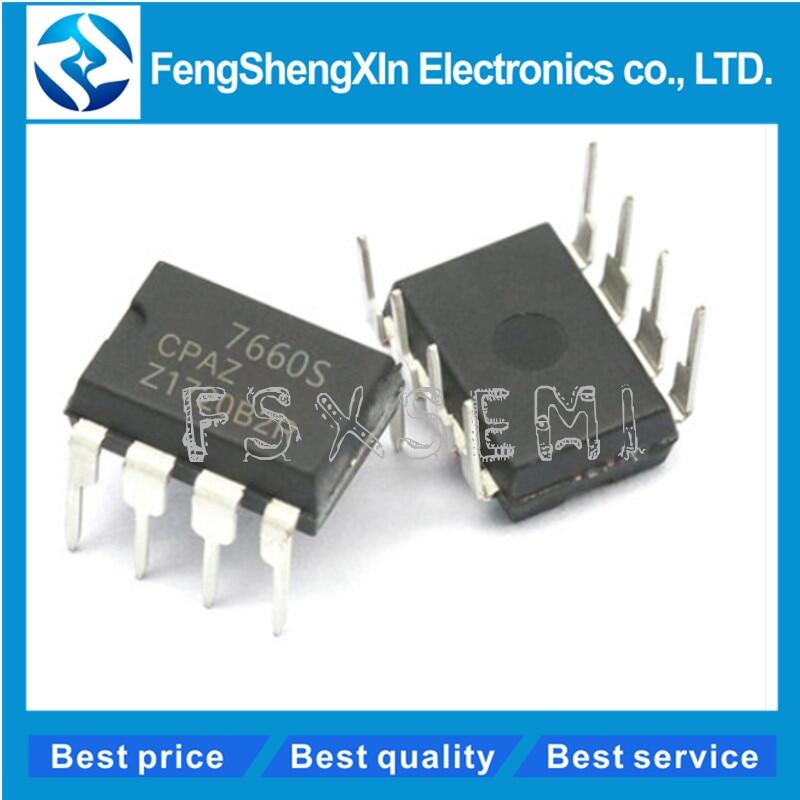 50pcs ICL7660SCPA ICL7660 Super Voltage Converter DIP-8 NEW High quality 