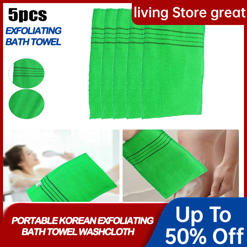 Korean Italy Towel Bulk 20p Exfoliating Bath Scrub Viscose Towel Made in Korea!! 