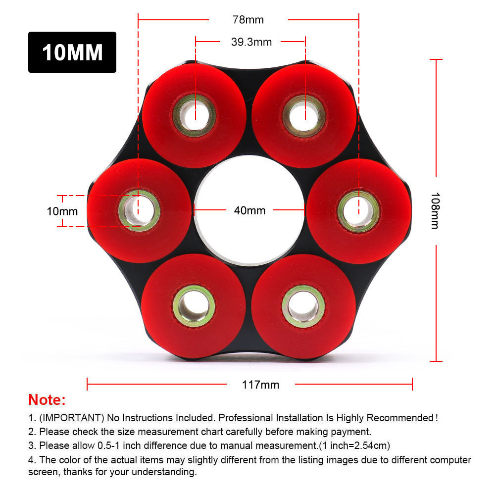 Drive Shaft Flex Disc LK=78mm/12mm or LK=78mm/10mm for BMW E30 E36 E39 E46