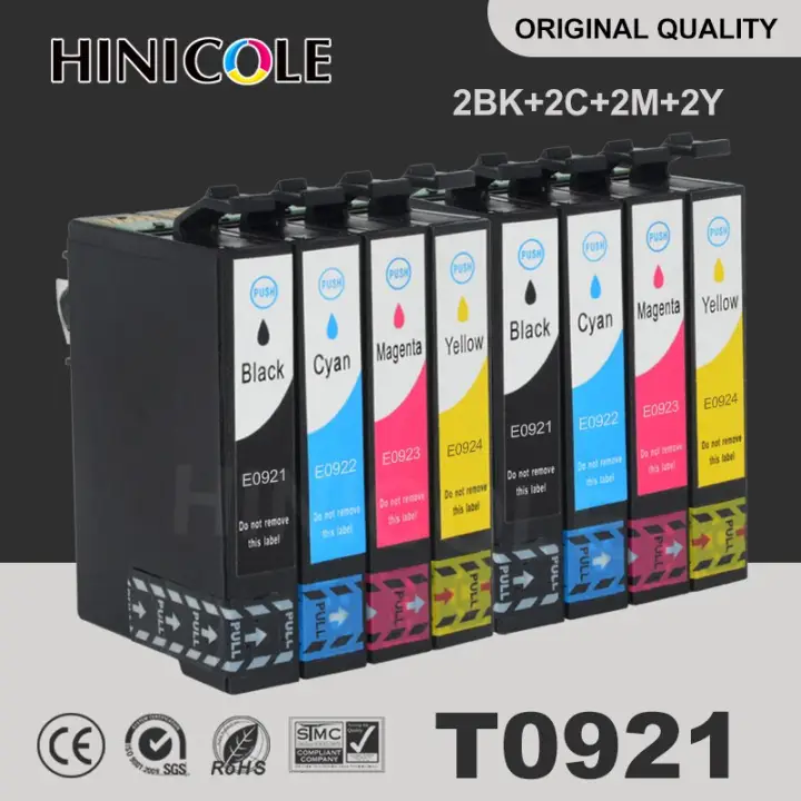 T0921 T0922 T0923 T0924 Full Ink Cartridge With Chip Full Ink For Epson Stylus Tx106 Tx109 Tx110 Tx117 Tx119 Cx4300 Printer Lazada Ph