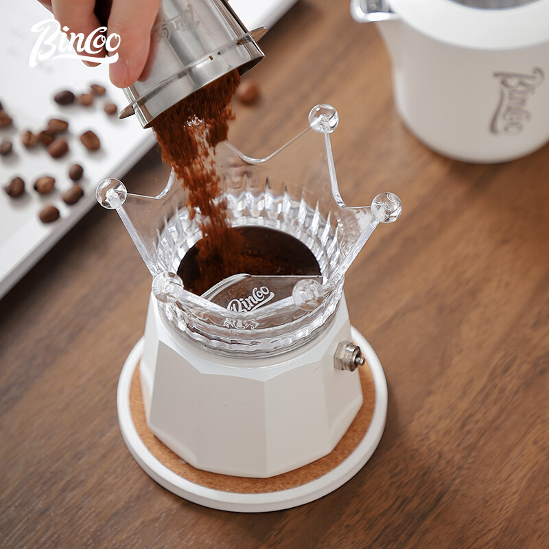 Bincoo đôi Van Bình pha Moka Bình đựng cà phê nhà máy pha cà phê nhỏ ấm moka