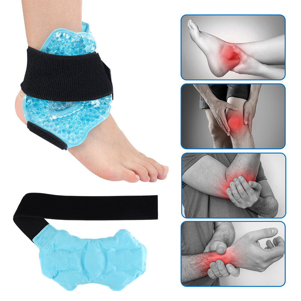 Pastsky mắt cá chân Băng Túi chườm lạnh nóng