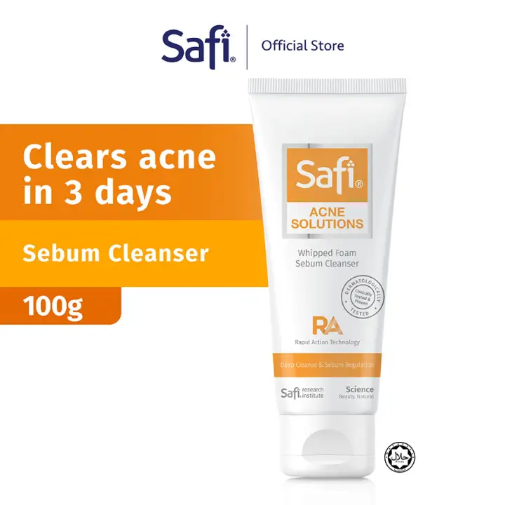 safi acne solution cleanser
