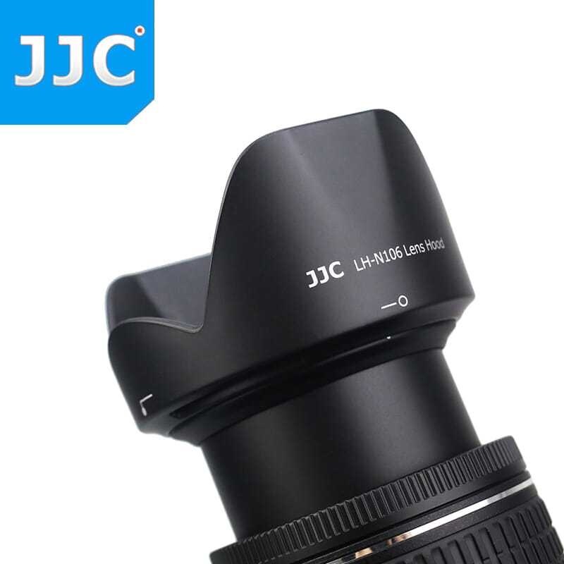Loa Che Nắng Ống Kính JJC Nikon AF-P 18-55Mm HB-N106 D5300 D3400 D5600