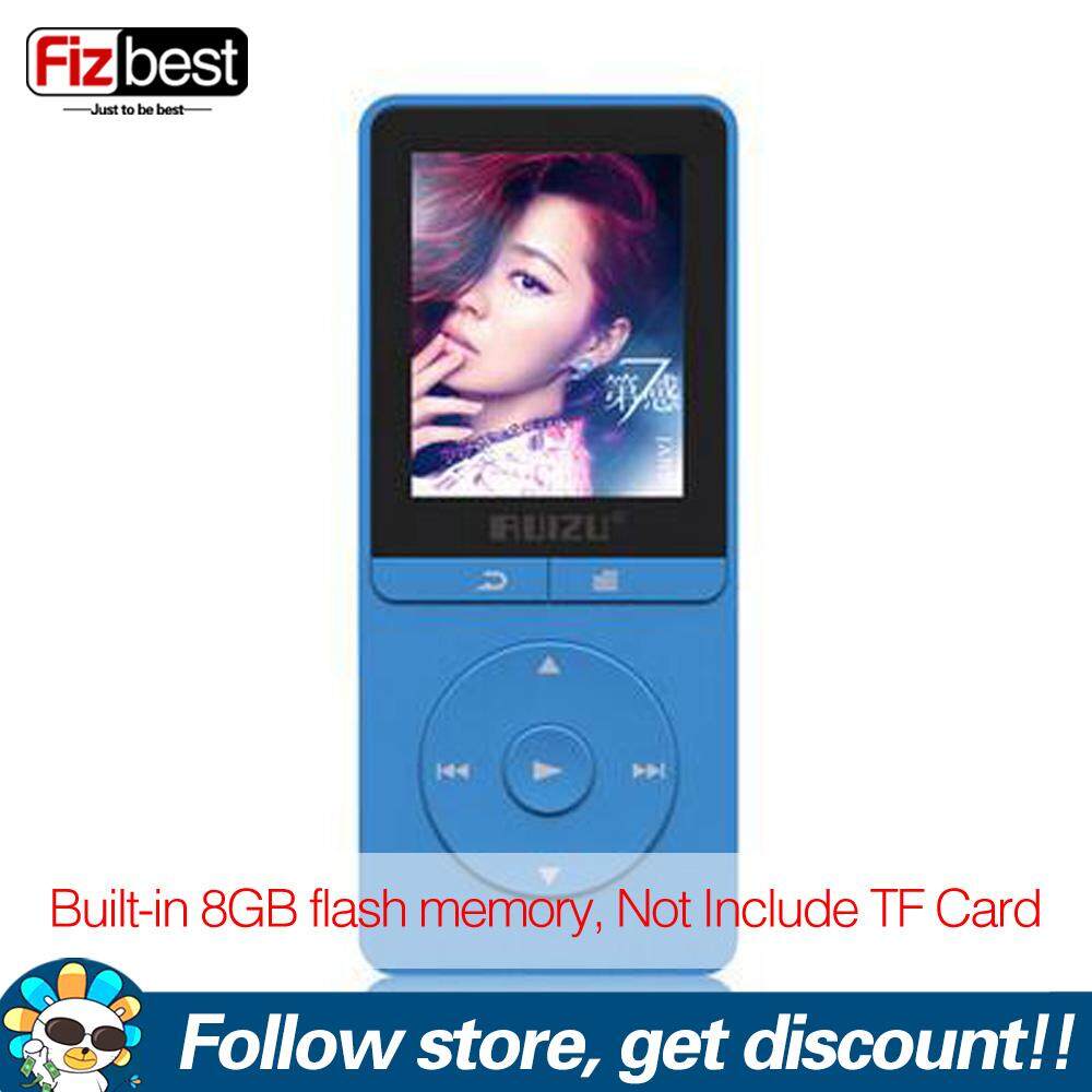 RUIZU X20 Portable 5 Colors MP3 Player With 1.8 Inch Screen 8GB Memory Music Player With FM Radio E-Book Voice Recorder Support TF Card