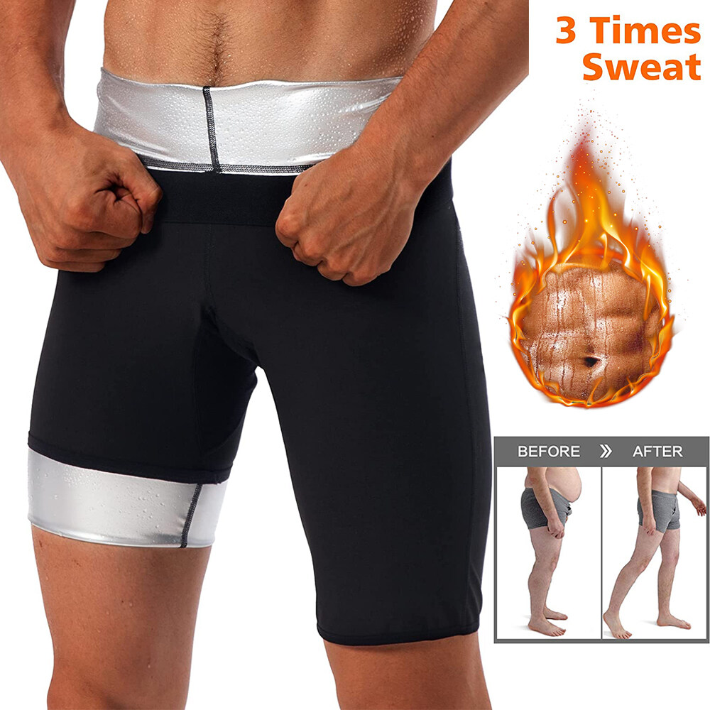 plus size sauna shorts