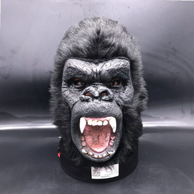 King Kong Planet Beruk Topeng Gorila Hood Monyet Latex Haiwan Topeng ...