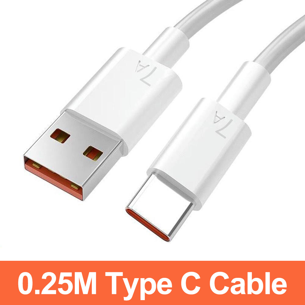 Vaorlo original 7a fast charge type c cable usb charger cord 100w super charge data cables 0.25m/1m/1.5m/2m type c charging cable for xiaomi huawei oppo infinix cellphones