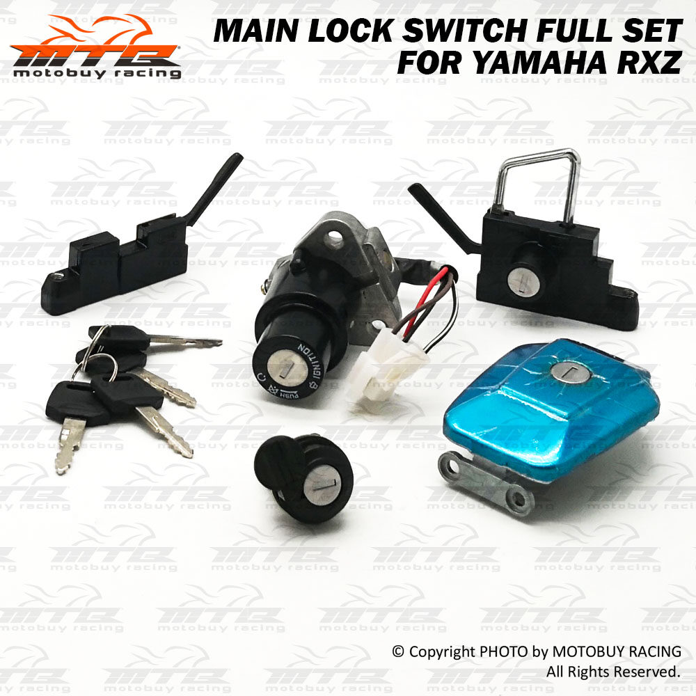 Yamaha rxz deals lock set