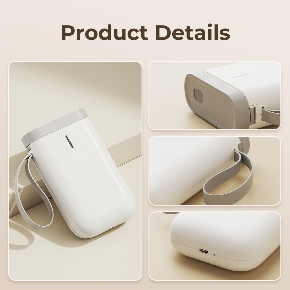 Niimbot D11 Nhãn Dán Nhiệt Máy In Cầm Tay Máy Làm Cầm Tay Bluetooth, Máy In BT Không Dây Băng Dán Nhãn Mini Cho Điện Thoại Ios Và Android Ghi Nhãn Sticker Máy Máy Pos Kèm Máy In Cho Tên Nhà Văn Phòng Giá Giấy Lưu Trữ