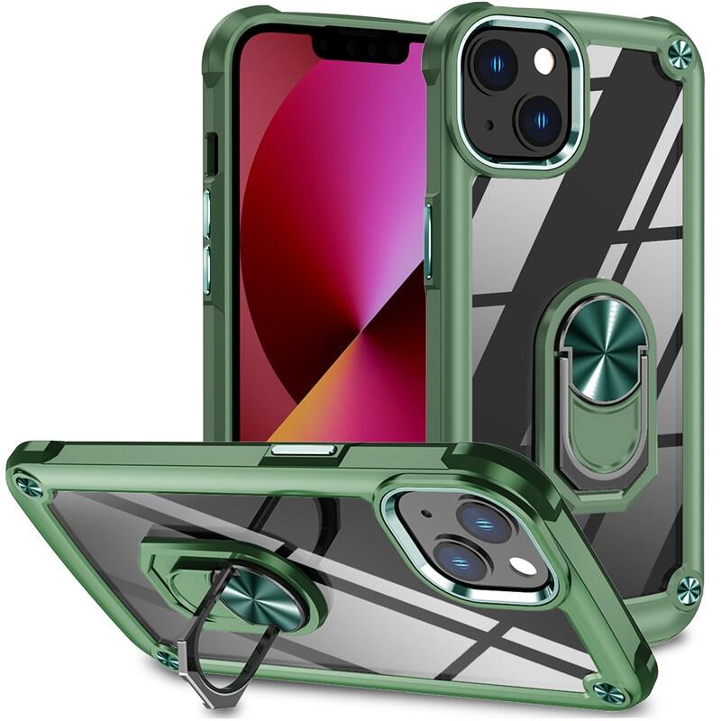 Ốp Điện Thoại Có Giá Đỡ Nhẫn Áo Giáp Chống Sốc Cho iPhone 14 13 12 11 Pro