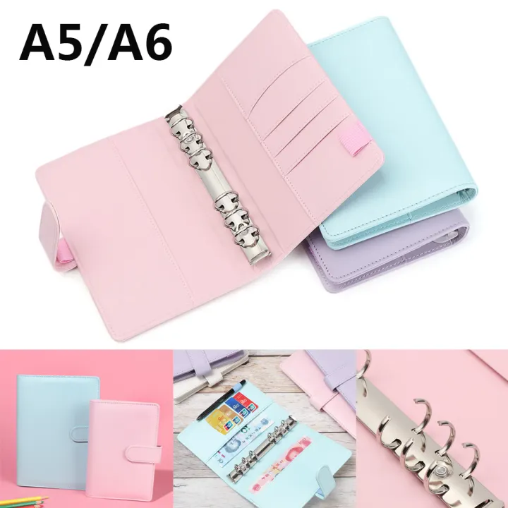 1pc Notebook Cover A6 A5 Pu Artificial Leather Binder Loose Leaf Refillable 6 Ring Notepad Office Supplies Lazada Ph - A6 Leather Notebook Binder 1pc Notebook Cover A6 A5 Pu Artificial Leather Binder Loose Leaf Refillable 6 Ring Notepad Office Supplies Lazada Ph - A6 Leather Notebook Binder