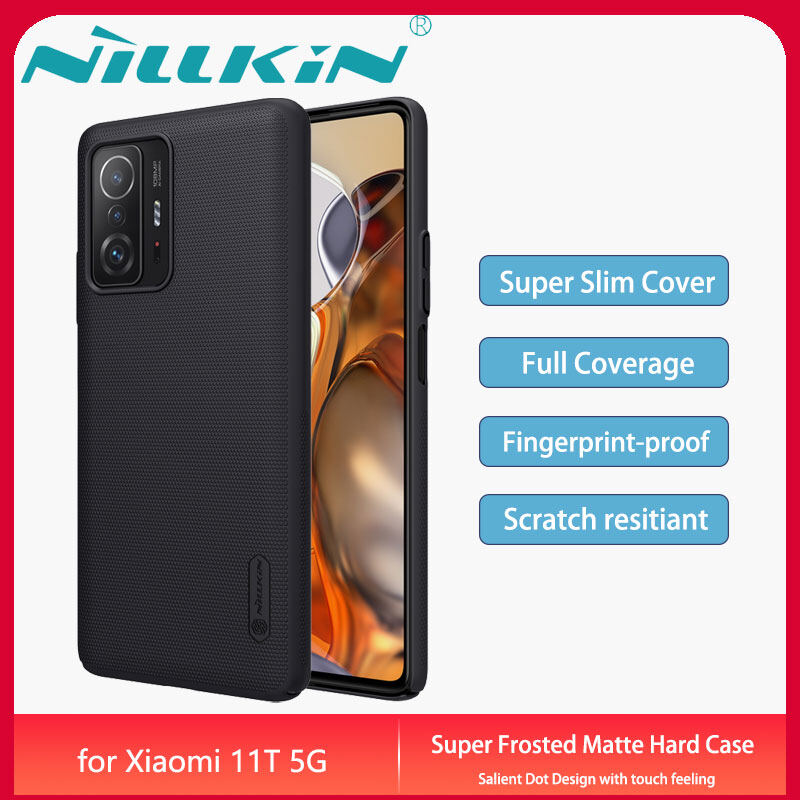 Nillkin for Xiaomi 11T 5G Case Super Frosted Shield Hardcase Matte Back Cover Casing