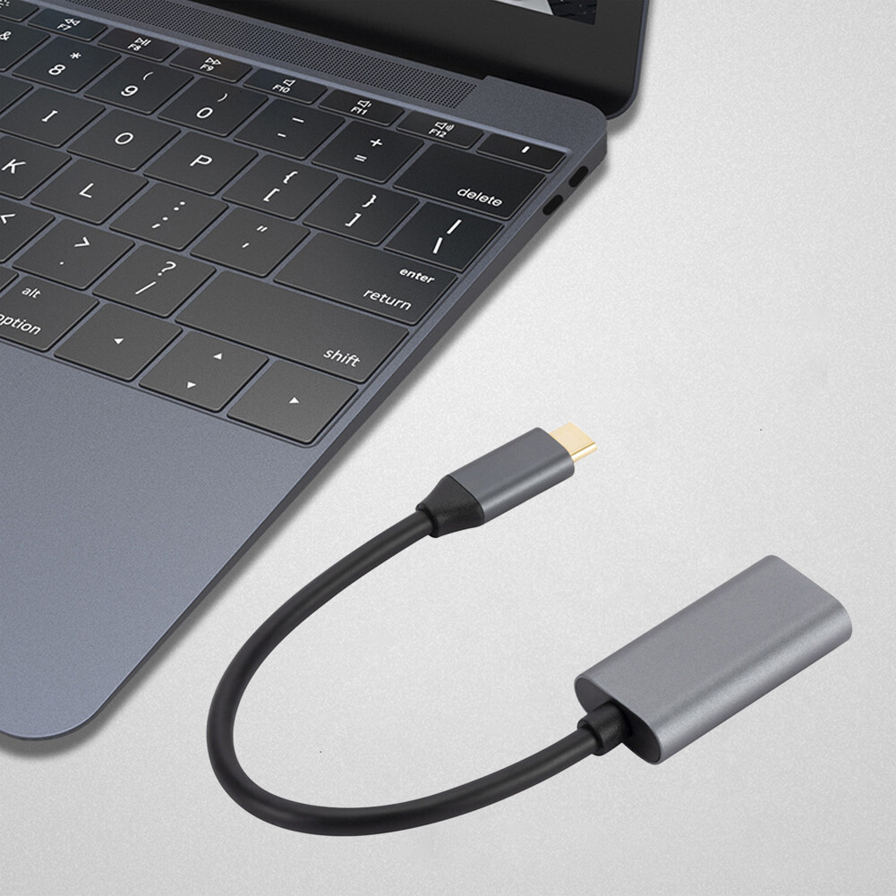 USB 3.1 Type-C To HDMI-compatible Converter Cable Android Phone Screen Projection Type-C To HDMI-compatible Converter Line Portable for Phone Tablets