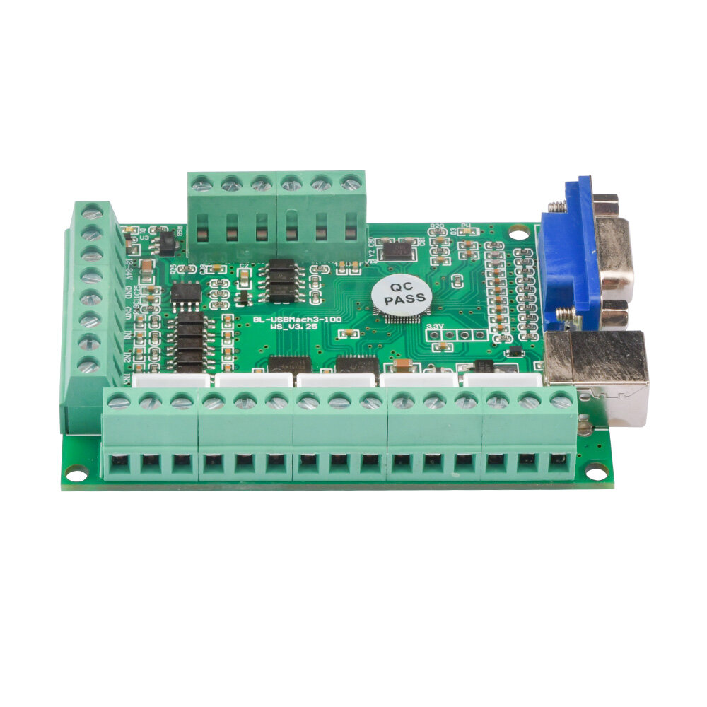 Mach3 CNC USB 100kHz bảng giao diện giao diện USB máy khắc CNC thẻ điều khiển chuyển động giao diện 5 trục