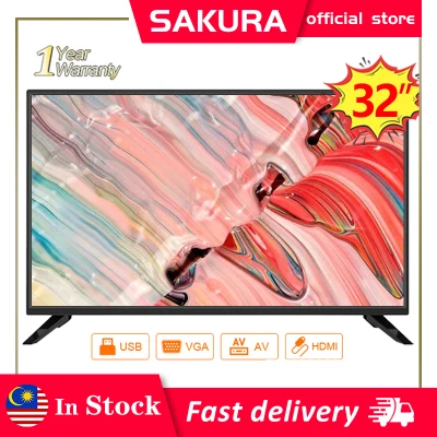 SakuraTV 32inch TV digital TV LED TV HD TV multi-function display