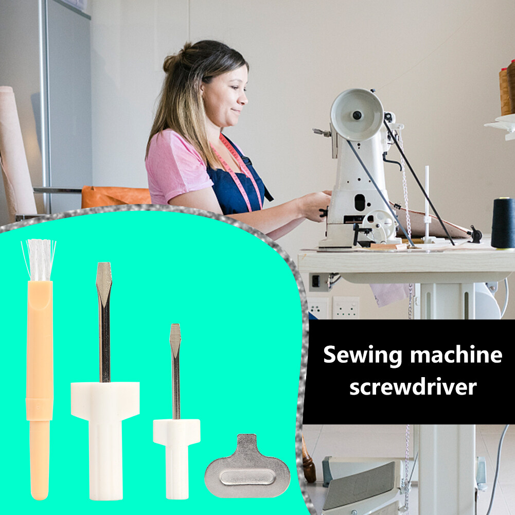 Plate Sewing Sets Repairing Screwdriver Tools Cleaning Needle Brush Sewing Machines Dreamall