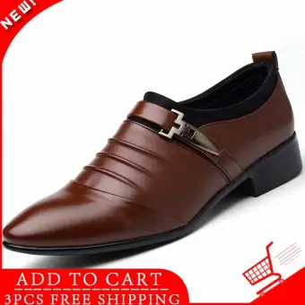 high heel formal shoes for men