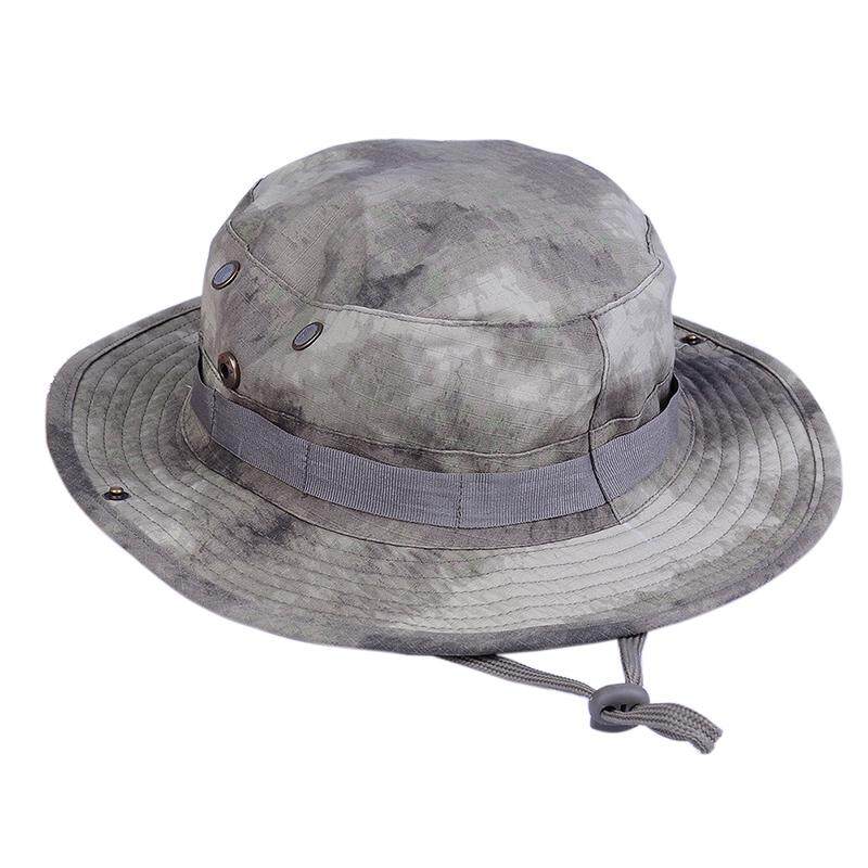 ทหารหน่วยรบ Camo Army Boonie Bush Jungle หมวกบังแดดตกปลาเดินป่ากลางแจ้งหมวก N1 By Xunwei