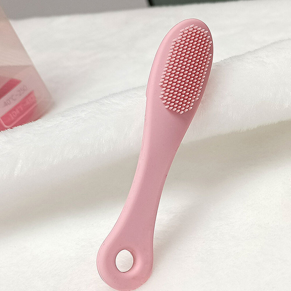 Exfoliator Cleansing Brush Pore Cleaner Silicone Brush Face Cleansing Brush Cute Brush Finger Shape Brush