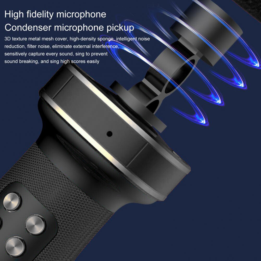 Micrô Không Dây Tương Thích Bluetooth WS-898 + FM + Loa Âm Thanh Thay Đổi Giọng Nói