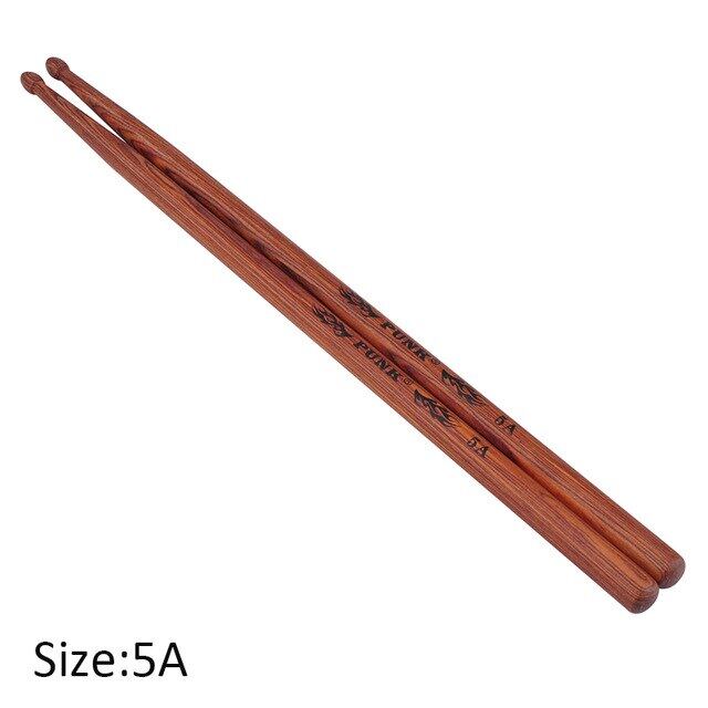 Drum Stick Hickory Professional Walnut Musical Instruments One Pair For Supply
