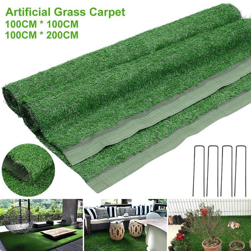 2m Artificial Lawn Grass Soft Fake Turf, Ikea Patio Flooring Grass