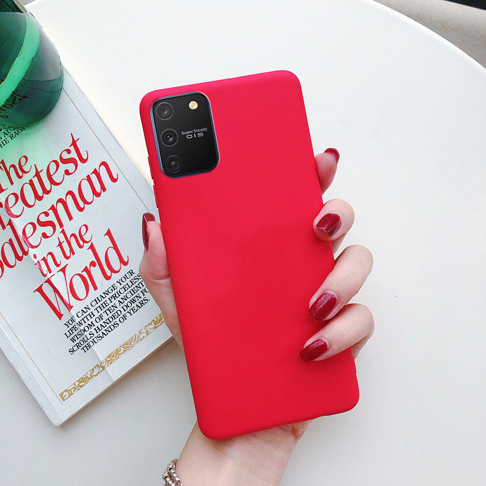 Case for Samsung Galaxy Note 10 Lite / S10 Lite Soft Matte Silicone Cover Cases for Samsung Note 10 Lite / S10 Lite Casing