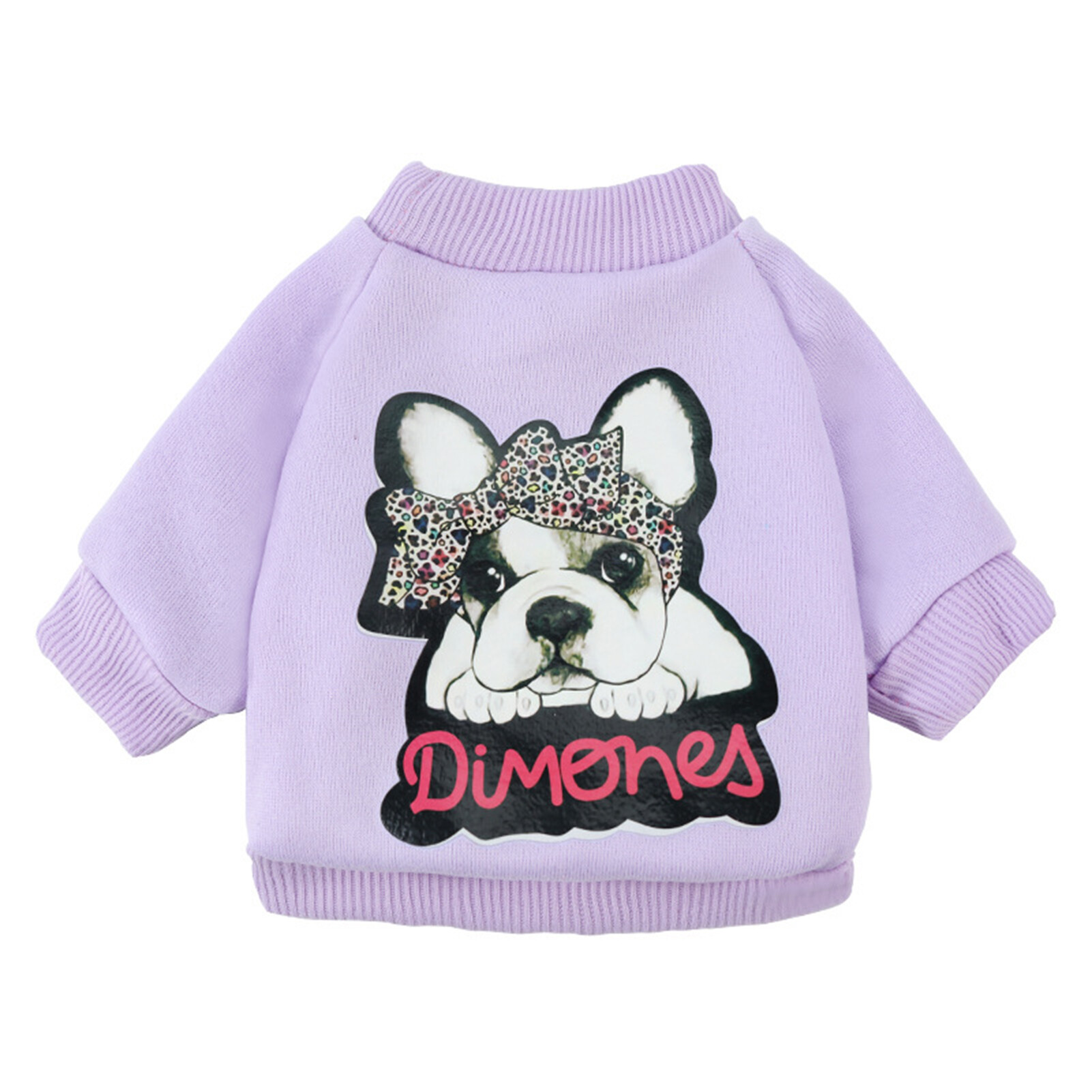 huanhuang Pet Clothes Cartoon Pattern Dress-up Skin-friendly Cute Pet Dogs Sweatshirt Costume for Winter