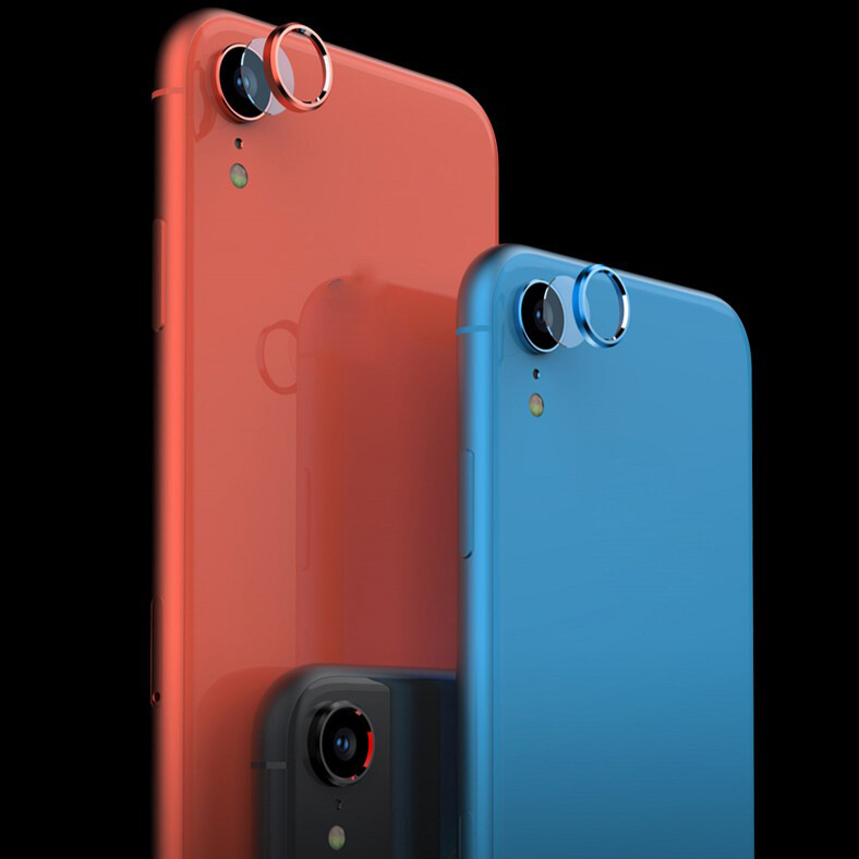 【Trail Blazers】kính Cường Lực Bảo Vệ Ống Kính Máy Ảnh Tương Thích Với Ống Kính Máy Ảnh Apple XR Ốp Có Vòng Bảo Vệ Kim Loại Tương Thích Với Apple XR