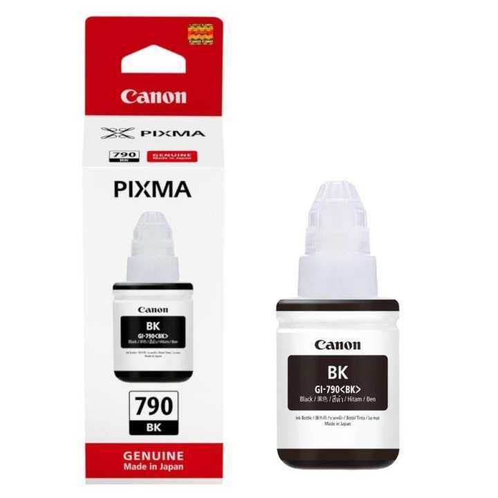 Canon Original GI790 Black Ink Supply Refill Bottle 135ml for Pixma