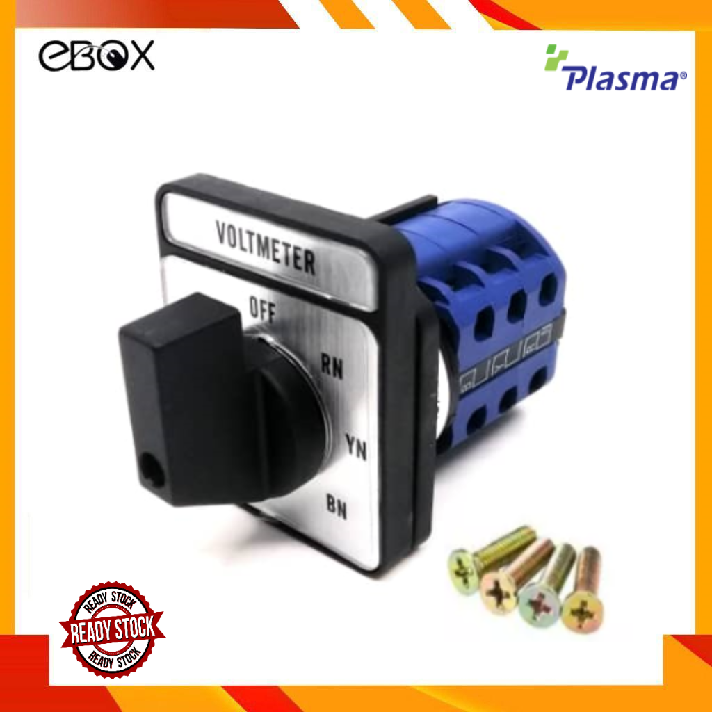 Plasma 20A Voltmeter Selector Switch Lazada