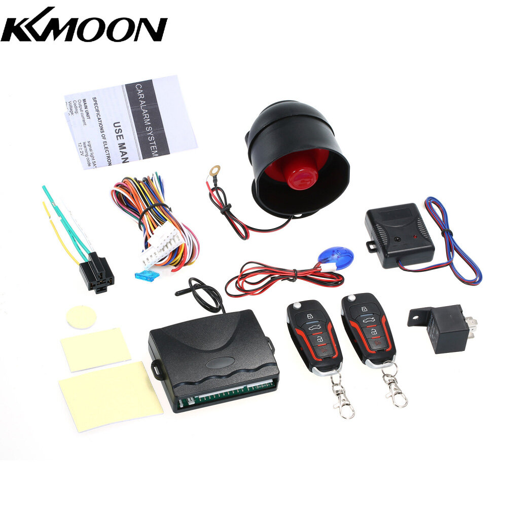 KKmoon Auto Remote Central Kit Central Locking with Remote Control Door Lock Vehicle Keyless Entry System