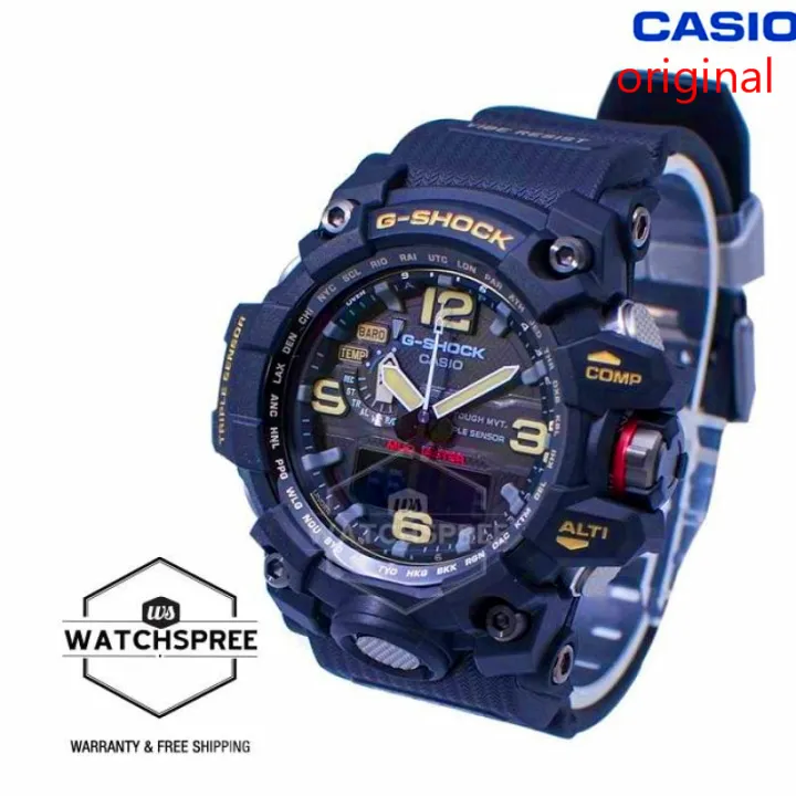 g shock casio mud resist triple sensor