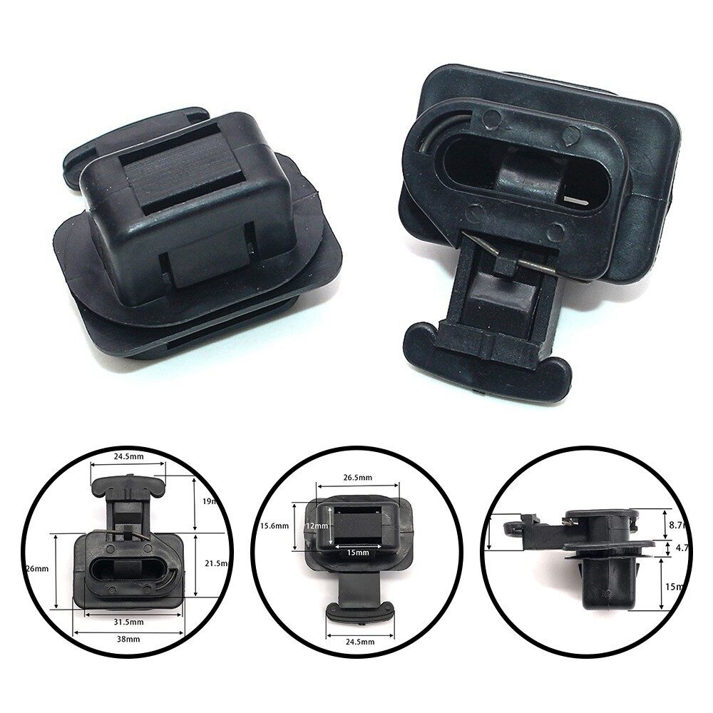 1x For Honda Rear Seat Buckle For Civic Fixed Rear Seat Cushion Clip Accessory