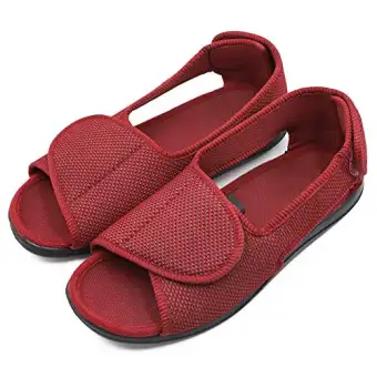 women's diabetic slippers extra wide