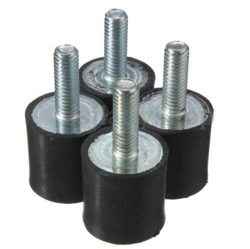 4x M8 M6 Rubber Mounts Shock Absorber Anti Vibration Silentblock Bobbins VD20*15 M6*18