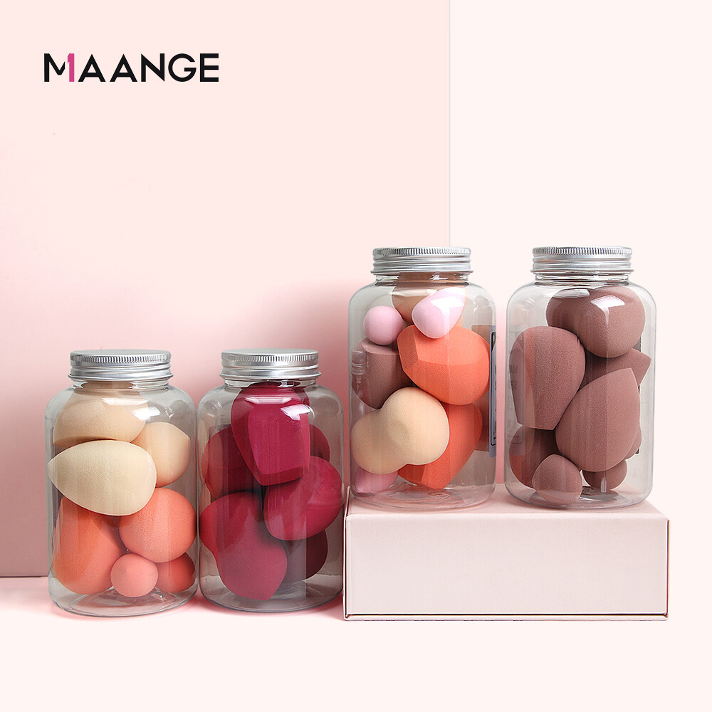 MAANGE 8 Cái Mút Trang Điểm Mềm Mút Mỹ Phẩm Mút Trang Điểm Nhiều Kích Cỡ