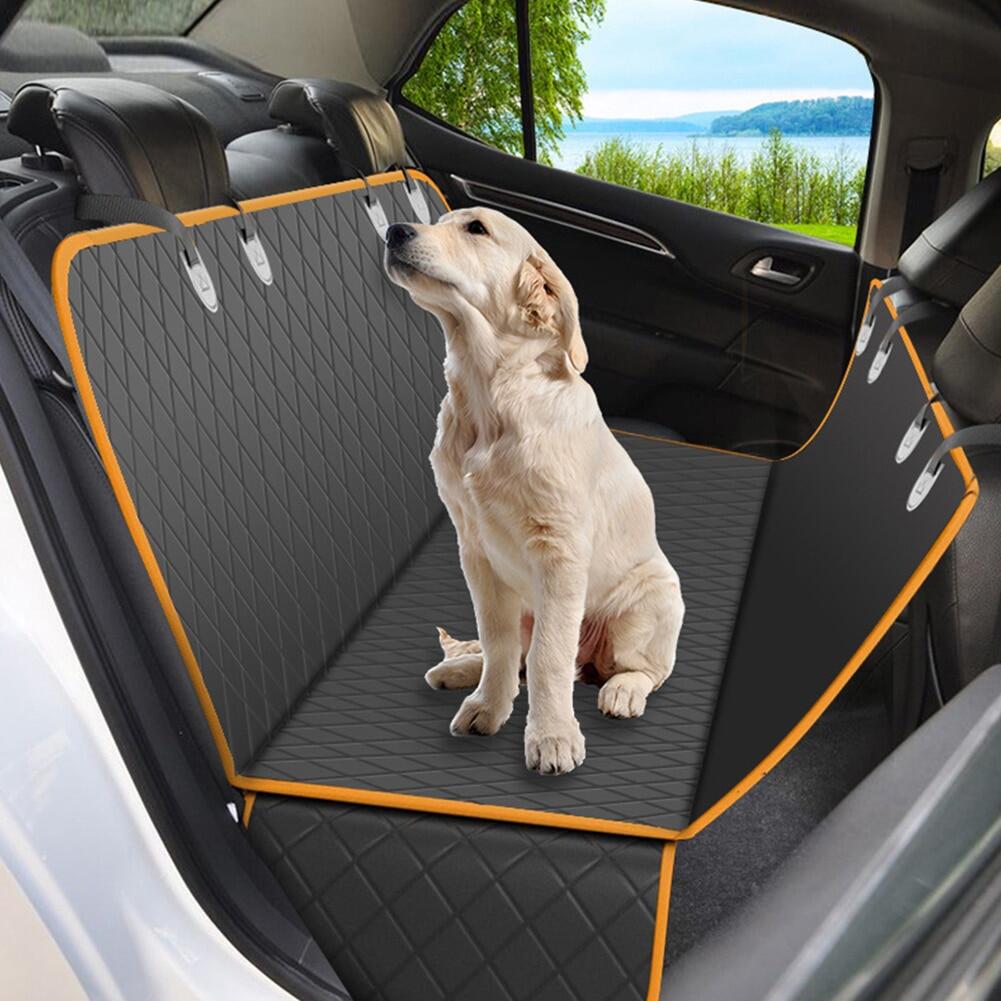 Dog Car Seat Cover Waterproof Foldable Pet Carrier Car Safety Backseat