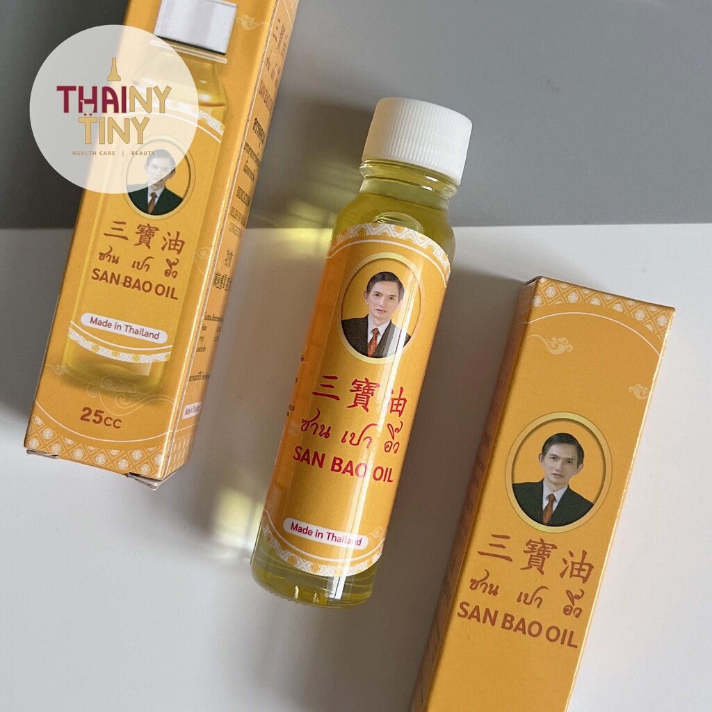 【READY STOCK】泰国祖传岐生堂三宝油 San Bao Thailand Traditional Betong Sam Poh ...