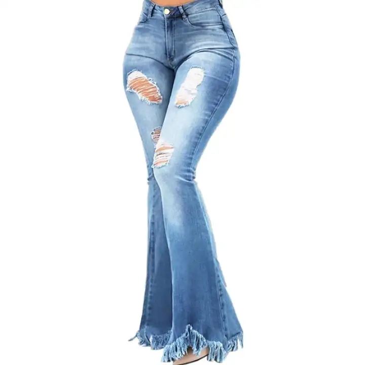 plus size wide flare jeans