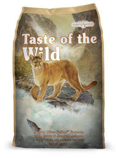 review makanan kucing taste of the wild